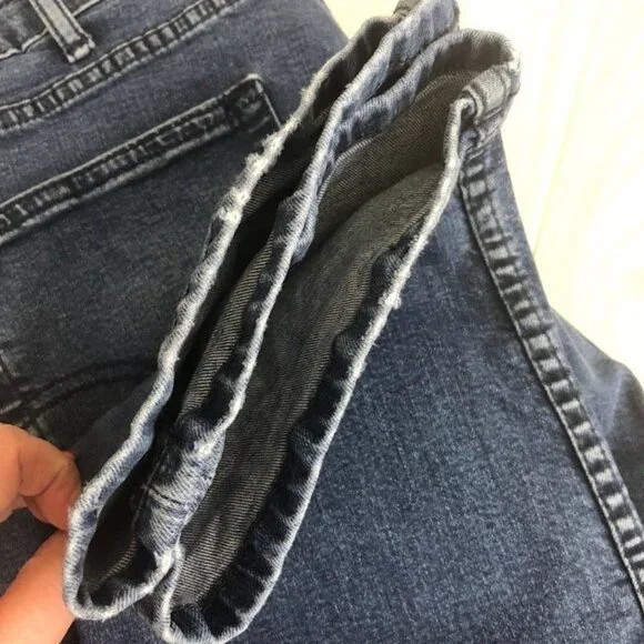 Levi's 516 Men's Denim Blue Jeans 40 x 34 Cotton Blend - Picture 10 of 12